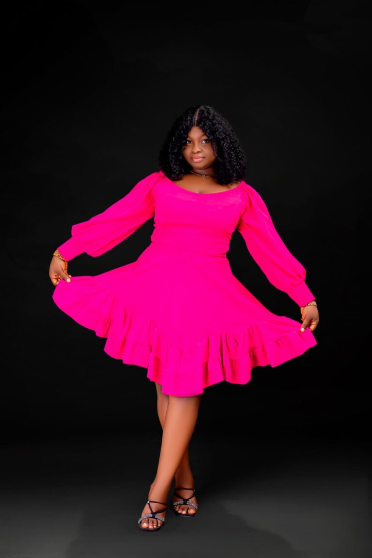 The Fuchsia Swing Dress