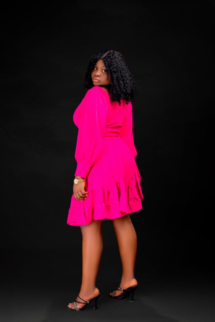 The Fuchsia Swing Dress