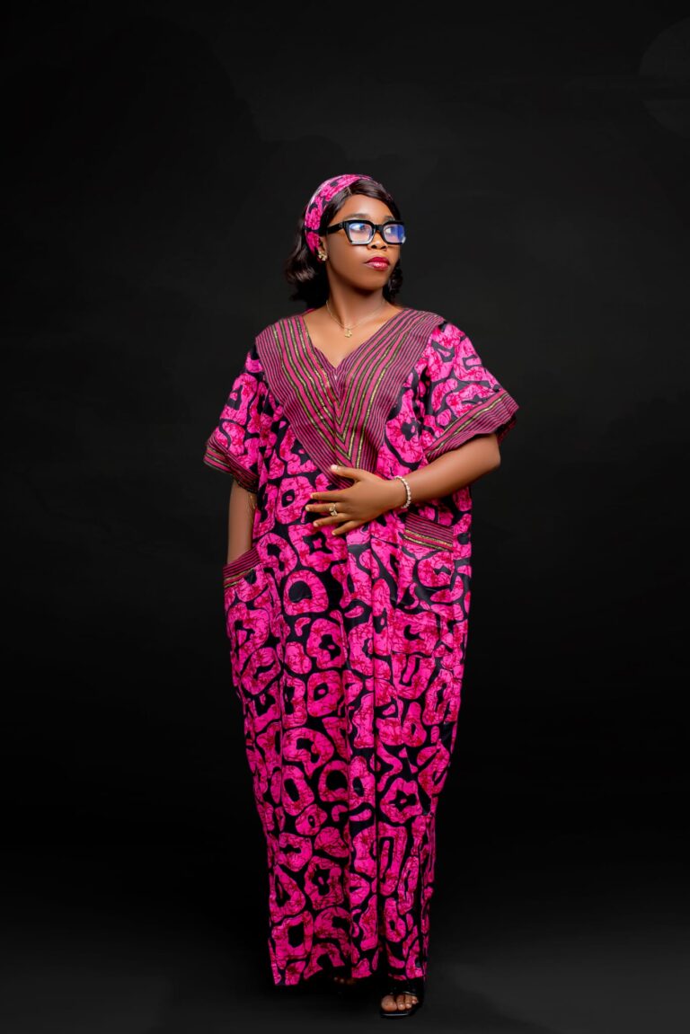 The Magenta Muse Kaftan