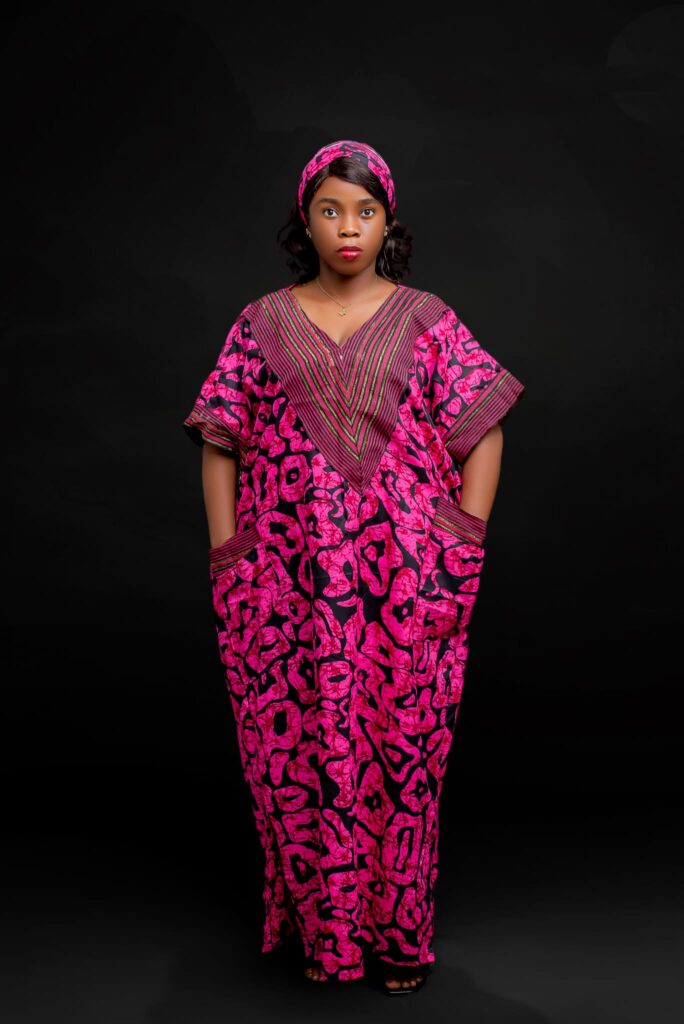 The Magenta Muse Kaftan