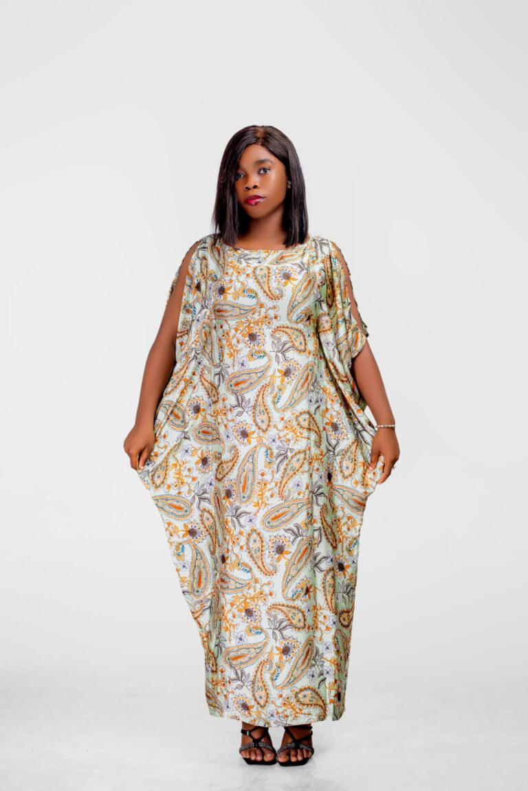 The Pearl Scroll Kaftan