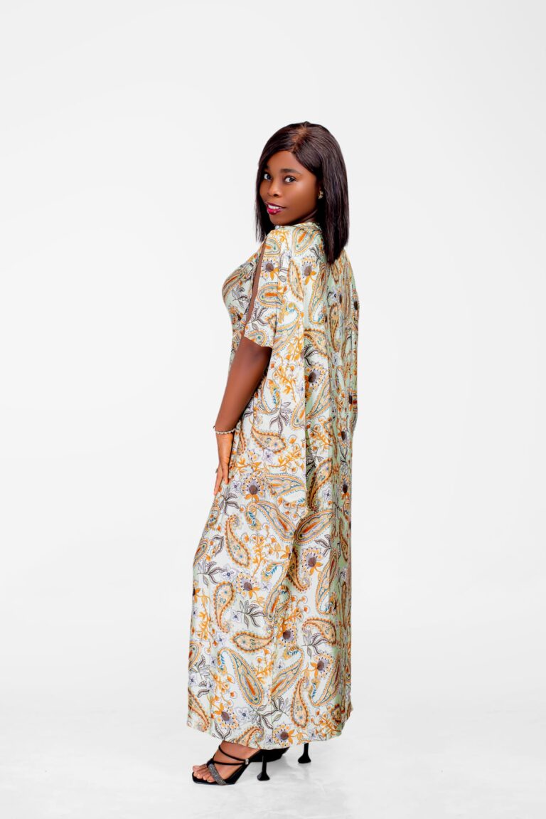 The Pearl Scroll Kaftan